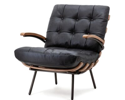 Relax fauteuil Bastiaan (zwart)