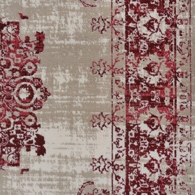 Aline vintage tapijt - rood - 200 x 290