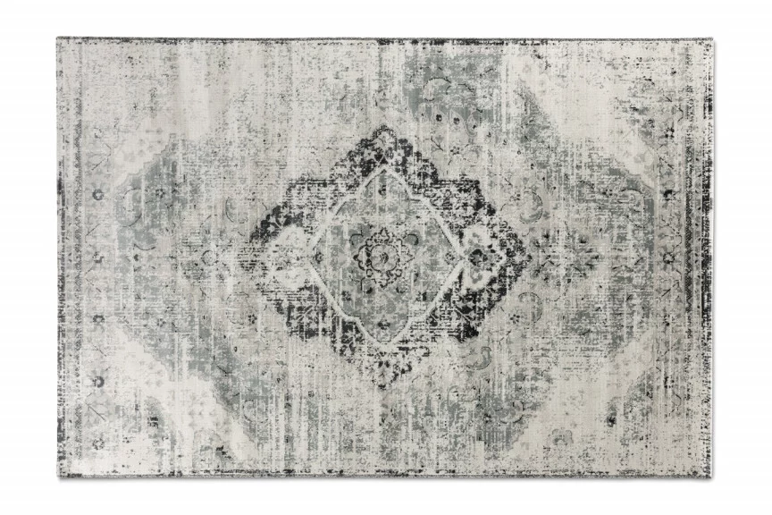 Vintage tapijt Aqua - Thuy Beige/Silver 200x290