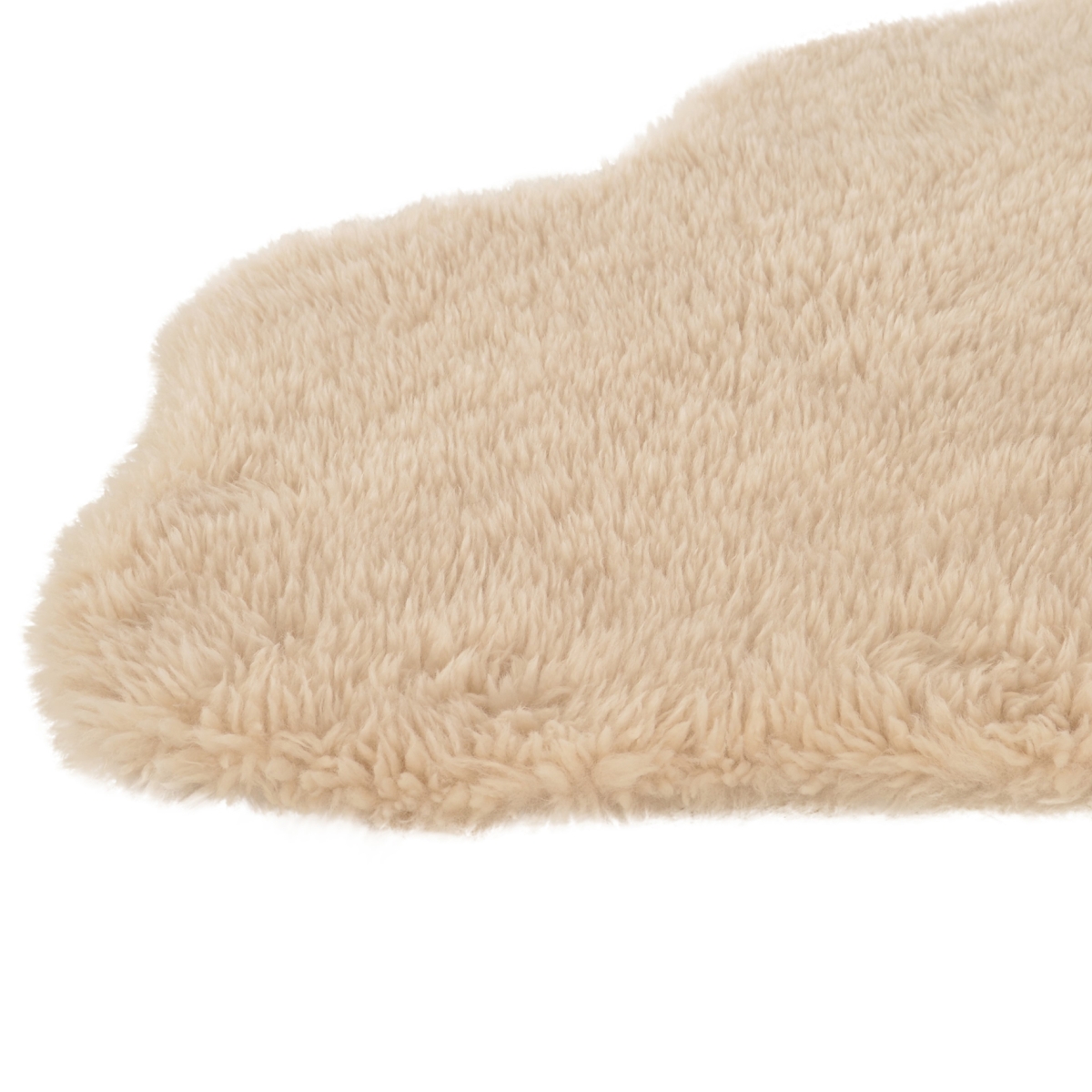 Curly Fur - Vloerkleed - Beige - 60cmx90cm